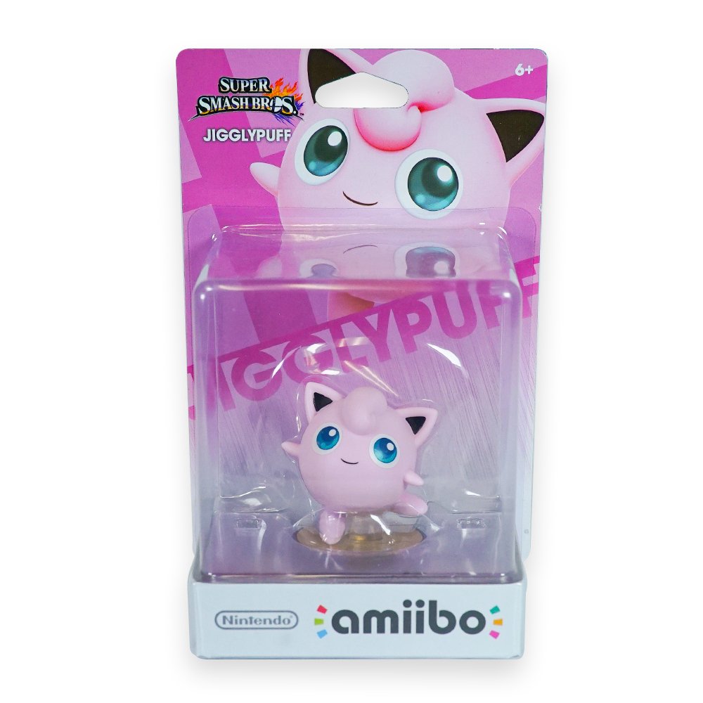 Figurine amiibo Jigglypuff Rondoudou Super smash bros n°37 - occasion Figurine amiibo Jigglypuff Rondoudou Super smash bros n°37 - occasion