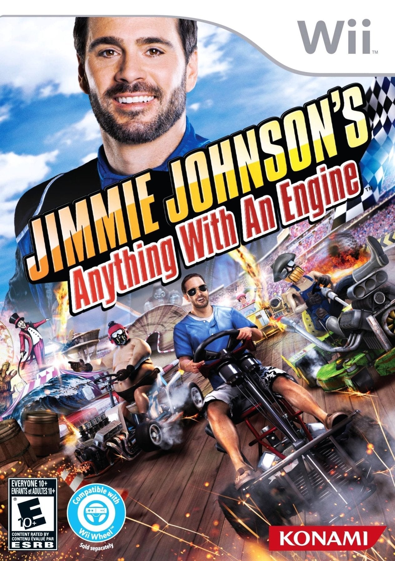 Jimmie Johnson's Anything with an Engine - Wii - Retro Island Gaming