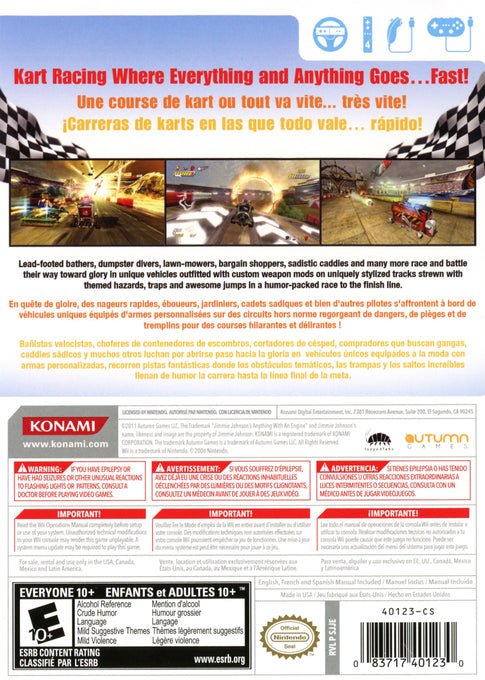 Jimmie Johnson's Anything with an Engine - Wii - Retro Island Gaming