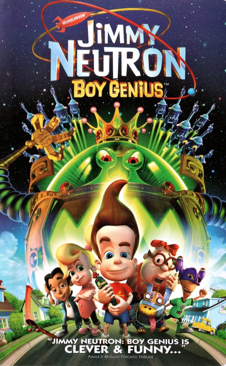 Jimmy Neutron Boy Genius - VHS - Retro Island Gaming