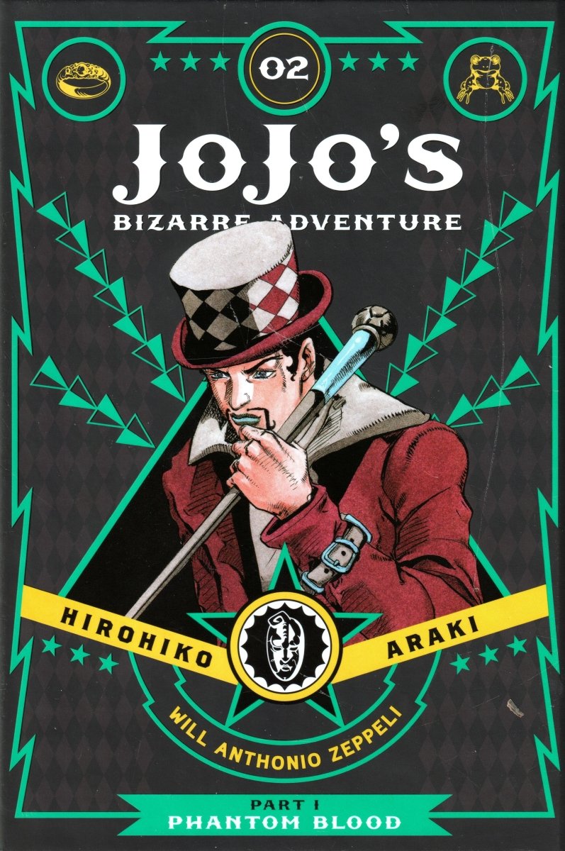 JoJo's Bizarre Adventure: Part 1 - Phantom Blood Vol. 2 - Manga - Retro Island Gaming