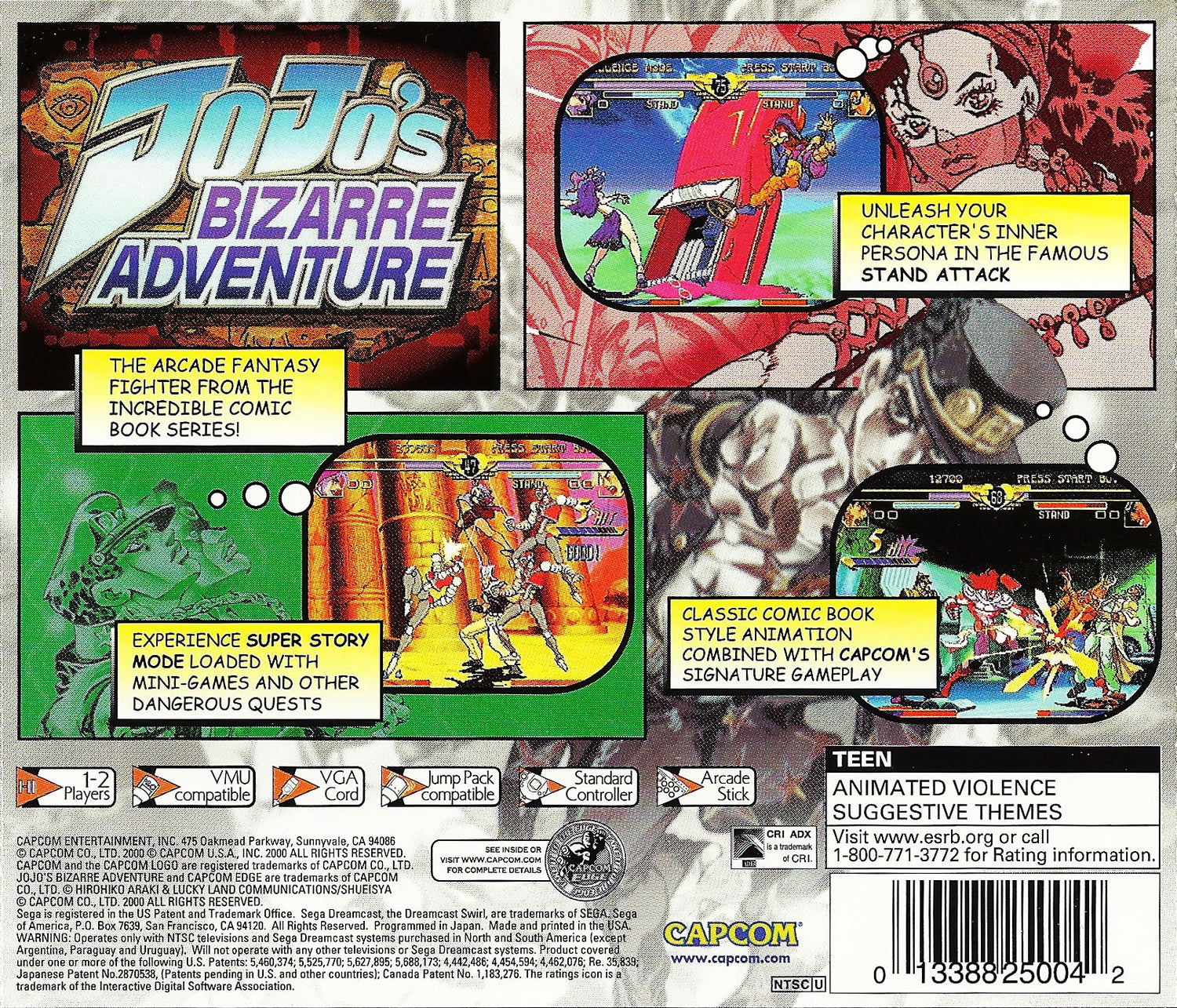 JoJo's Bizarre Adventure - Sega Dreamcast - Retro Island Gaming