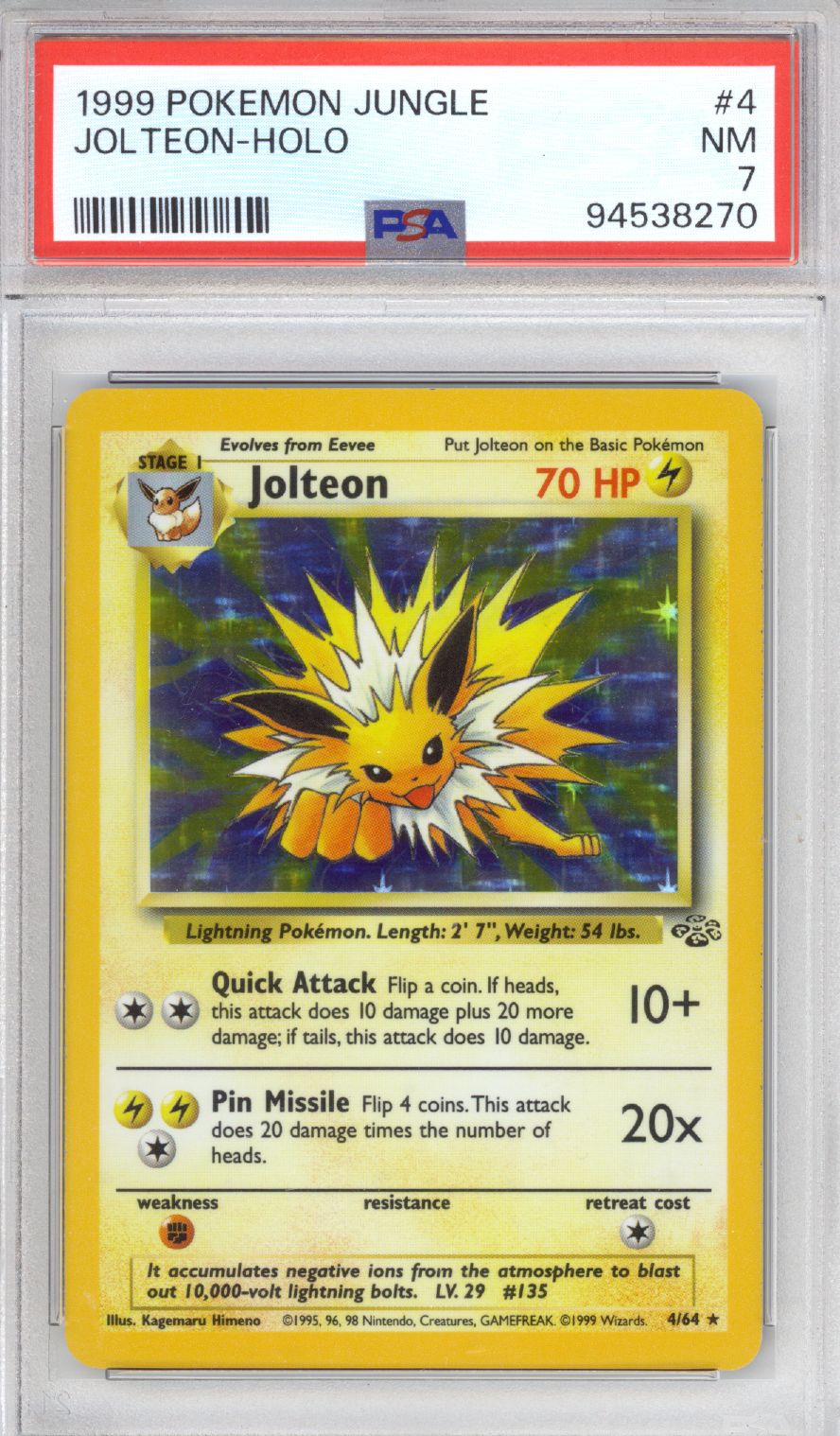 Jolteon #4 - Pokemon Jungle - Retro Island Gaming