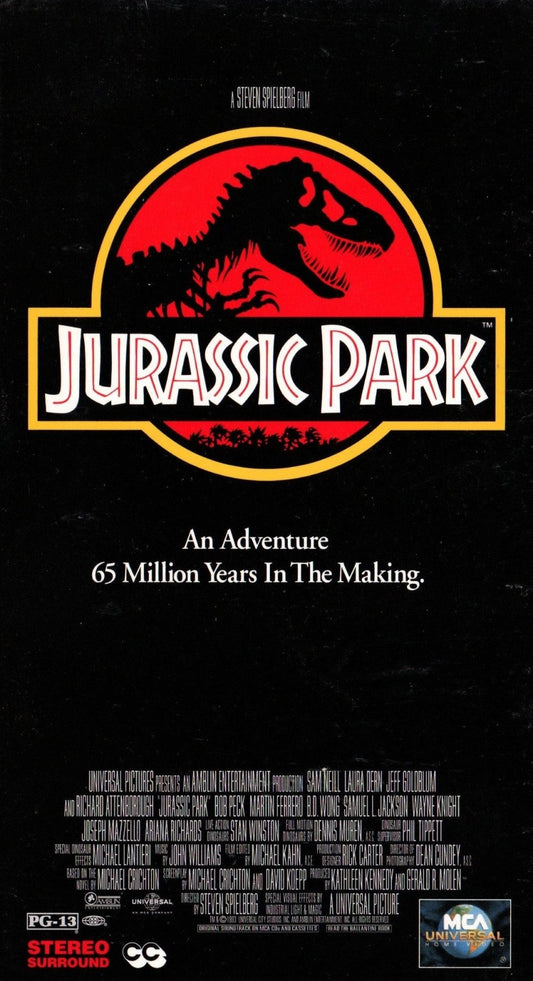 Jurassic Park - VHS - Retro Island Gaming