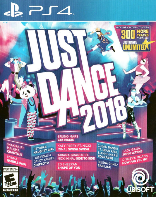 Just Dance 2018 - Playstation 4 - Retro Island Gaming