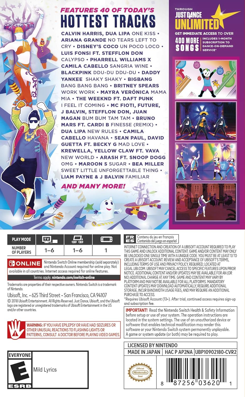 Just Dance 2019 - Nintendo Switch - Retro Island Gaming