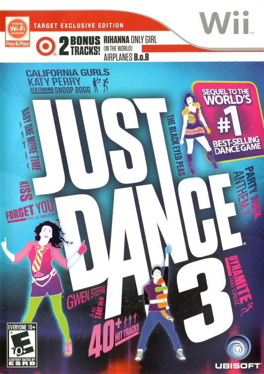 Just Dance 3 [Target Edition] - Wii - Retro Island Gaming