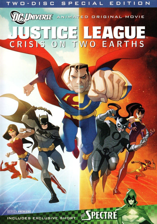 Justice League: Crisis on Two Earths - DVD - Retro Island Gaming