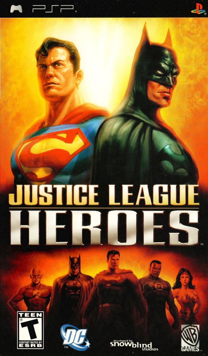 Justice League Heroes - PSP - Retro Island Gaming