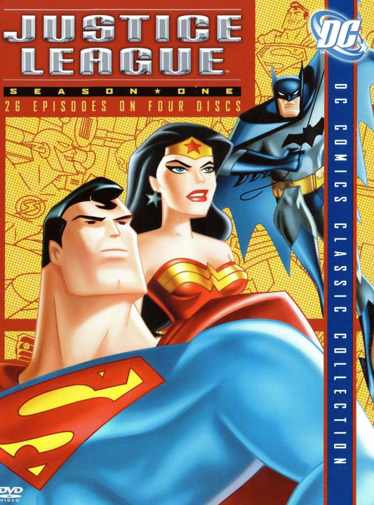 Justice League: Season 1: DC Comics Classic Collection - DVD - Retro Island Gaming