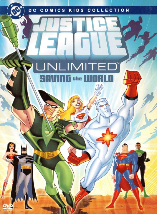 Justice League Unlimited: Saving the World - DC Comics Kids Collection - DVD - Retro Island Gaming