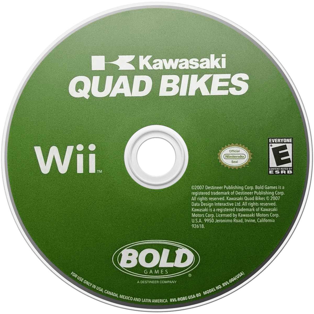 Kawasaki Quad Bikes - Wii - Retro Island Gaming