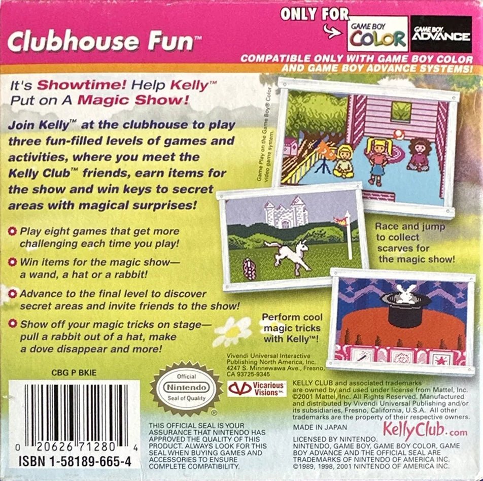 Kelly Club - GameBoy Color - Retro Island Gaming