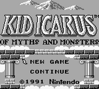 Kid Icarus Of Myths and Monsters - GameBoy - Retro Island Gaming