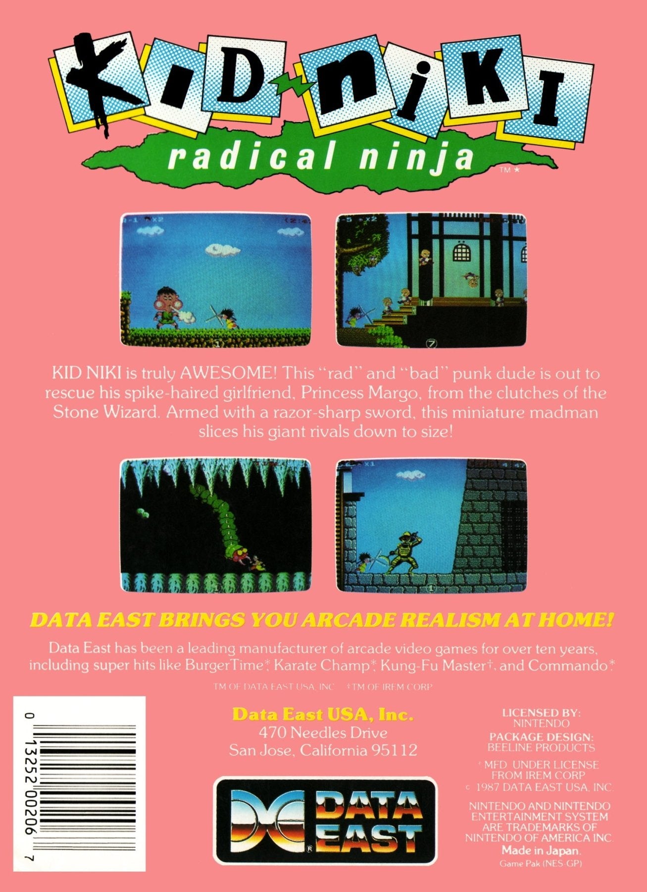 Kid Niki Radical Ninja - NES - Retro Island Gaming