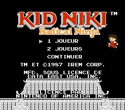 Kid Niki Radical Ninja - NES - Retro Island Gaming