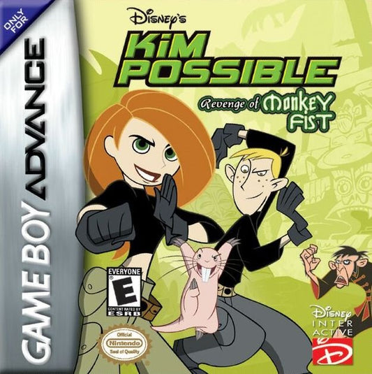 Kim Possible: Revenge of Monkey Fist - GameBoy Advance - Retro Island Gaming