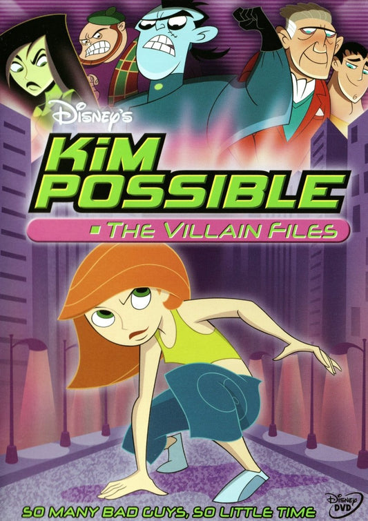 Kim Possible: The Villain Files - DVD - Retro Island Gaming