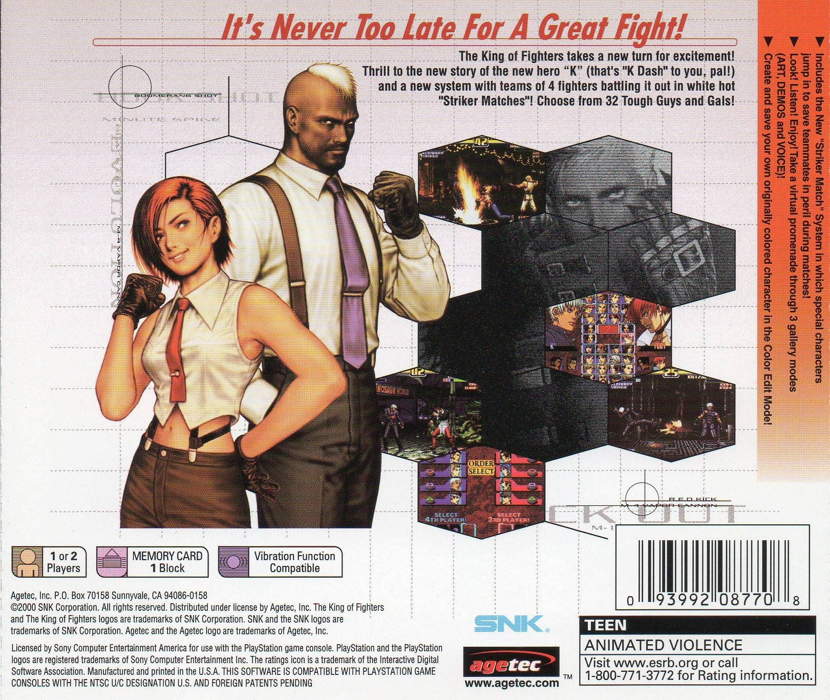 King of Fighters 99 - Playstation - Retro Island Gaming