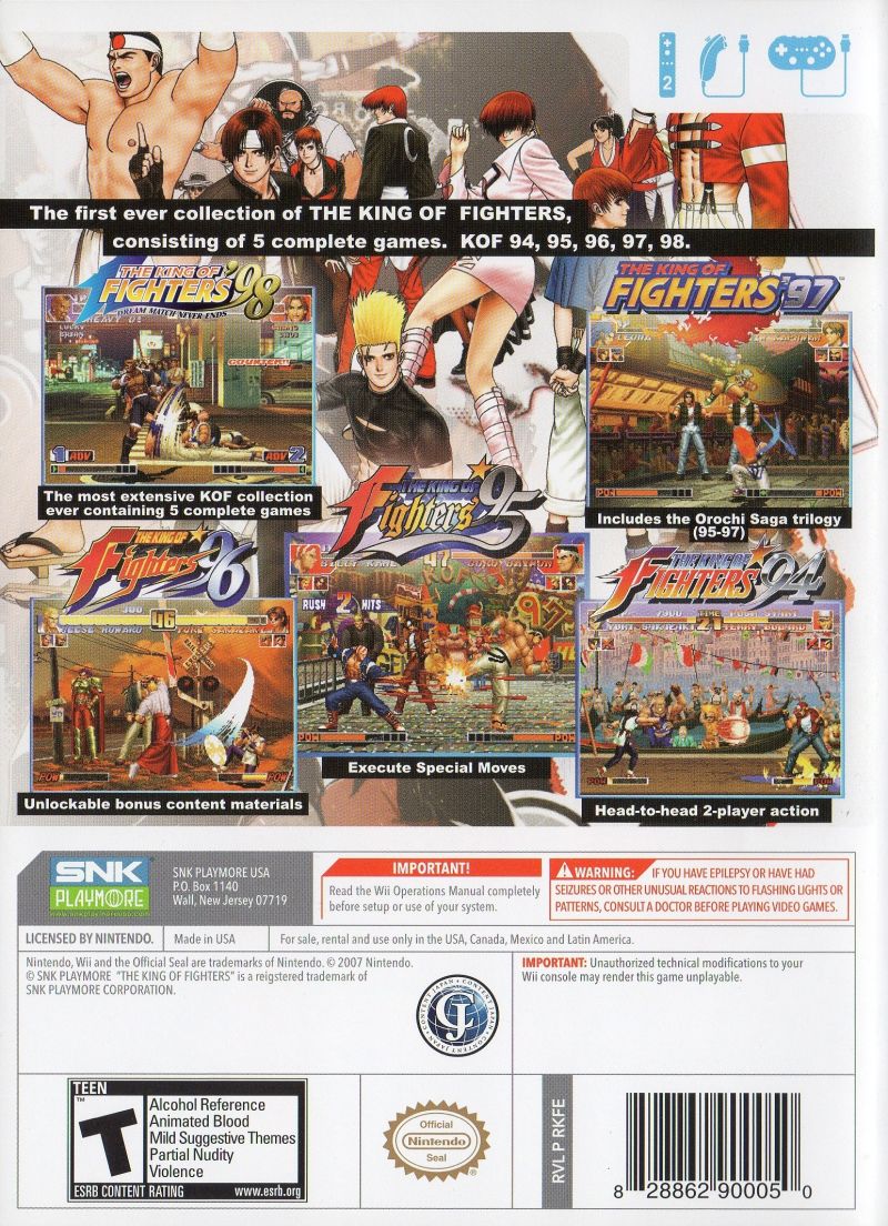 King of Fighters Collection The Orochi Saga - Wii - Retro Island Gaming