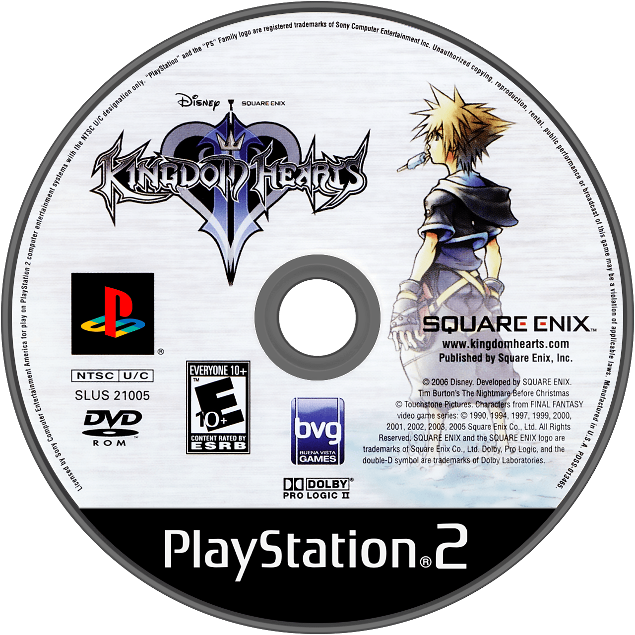 Kingdom Hearts 2 - Playstation 2 - Retro Island Gaming