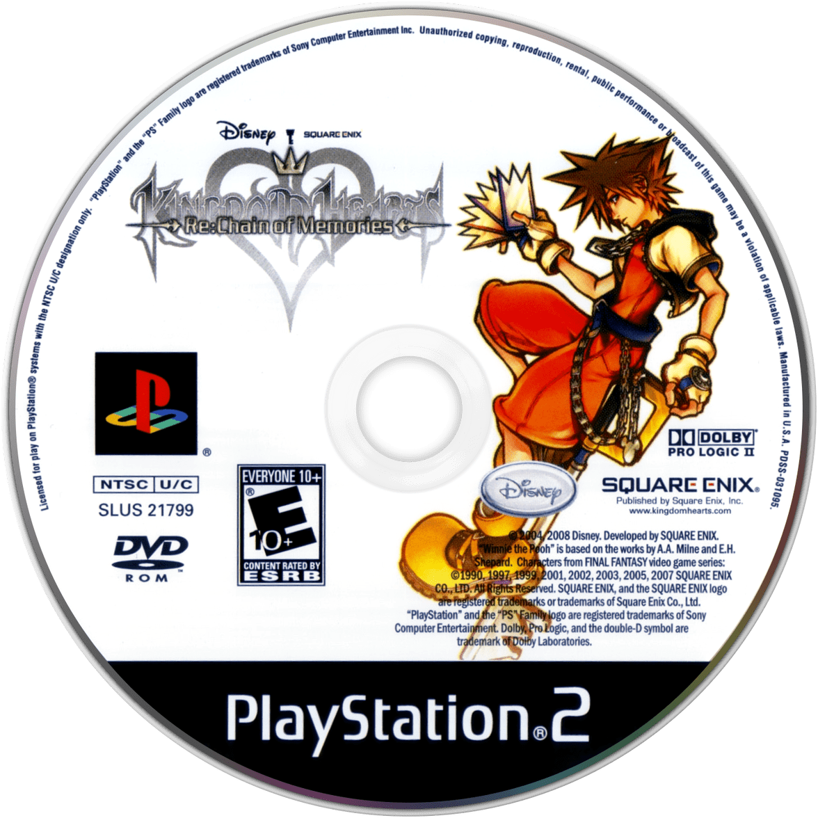 Kingdom Hearts RE Chain of Memories - Playstation 2 - Retro Island Gaming