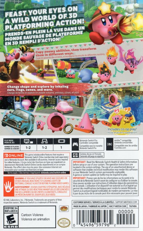 Kirby and the Forgotten Land - Nintendo Switch - Retro Island Gaming