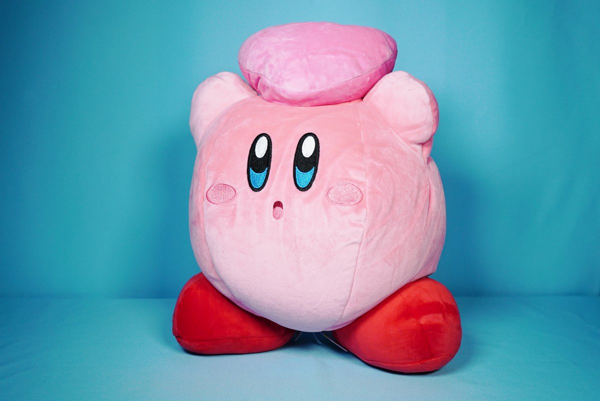 Kirby Heart Mega 15" Plush - Retro Island Gaming