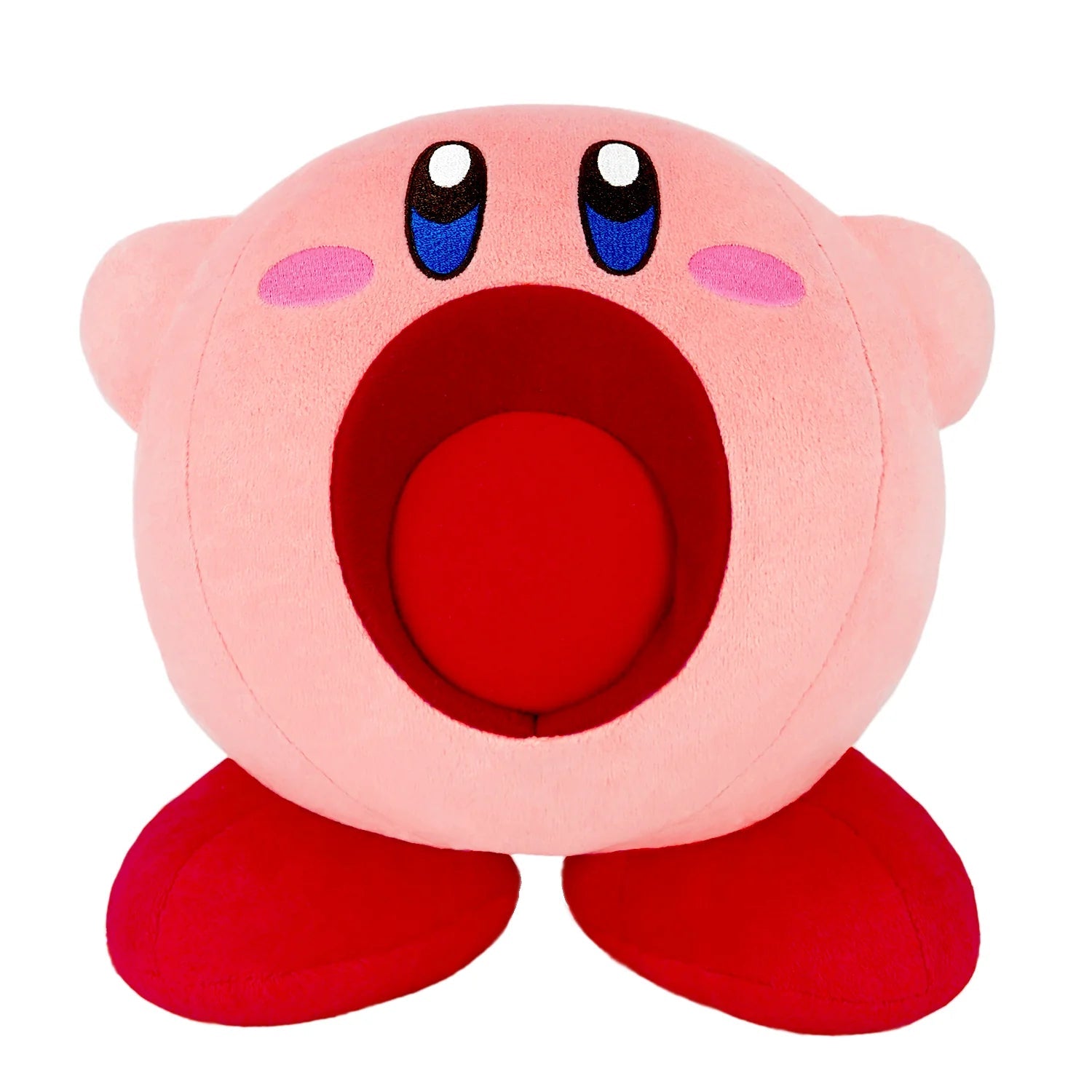 Kirby Inhale 8" Plush - Little Buddy - Retro Island Gaming