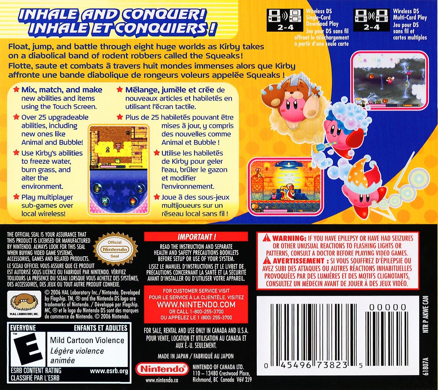 Kirby Squeak Squad - Nintendo DS - Retro Island Gaming