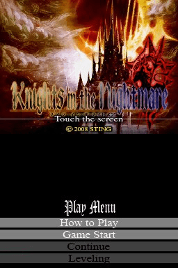 Knights in the Nightmare - Nintendo DS - Retro Island Gaming