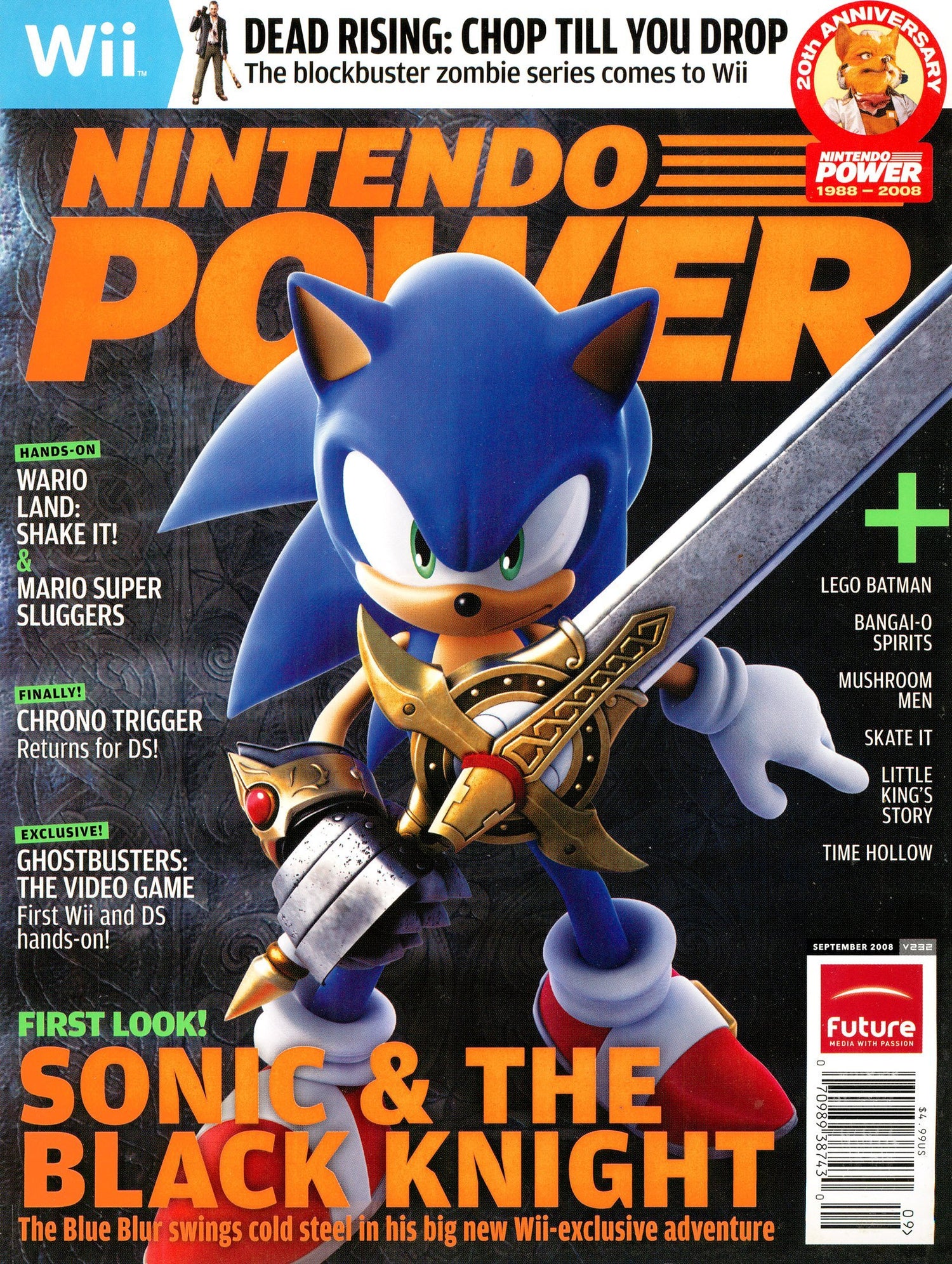 Nintendo Power: September 2008, Volume 232 - Magazine