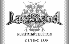 Last Stand - WonderSwan - Retro Island Gaming