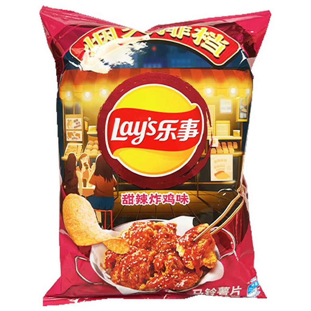 Lays Sweet & Spicy Fried Chicken - TAIWAN - Retro Island Gaming