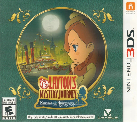 Layton's Mystery Journey: Katrielle and the Millionaires' Conspiracy - Nintendo 3DS - Retro Island Gaming