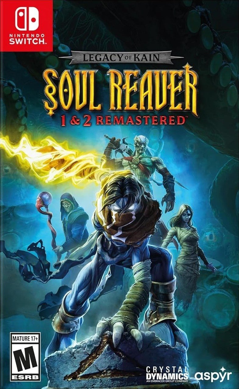 Legacy Of Kain Soul Reaver 1 & 2 Remastered [Deluxe Edition] - Nintendo Switch - Retro Island Gaming
