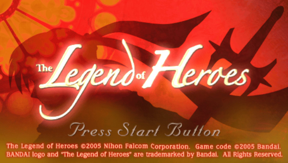 Legend of Heroes A Tear of Vermillion - PSP - Retro Island Gaming