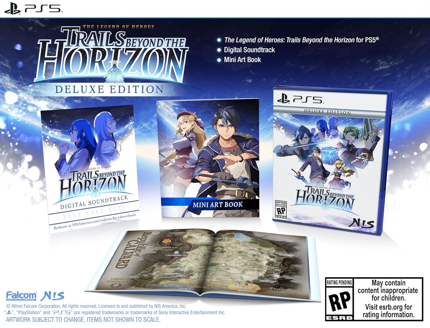 Legend Of Heroes: Trails Beyond The Horizon Deluxe Edition - Playstation 5 - Retro Island Gaming