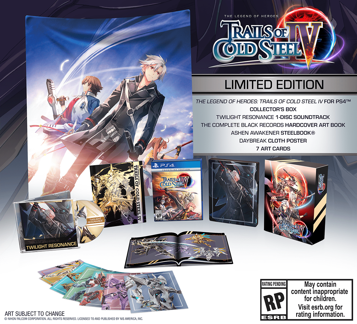 Legend Of Heroes: Trails Of Cold Steel IV [Limited Edition] - Playstation 4 - Retro Island Gaming