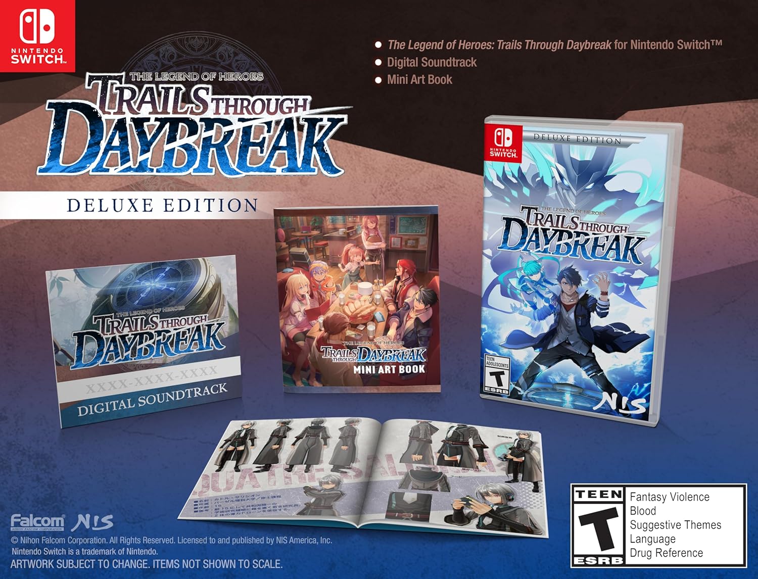 Legend of Heroes: Trails through Daybreak [Deluxe Edition] - Nintendo Switch - Retro Island Gaming
