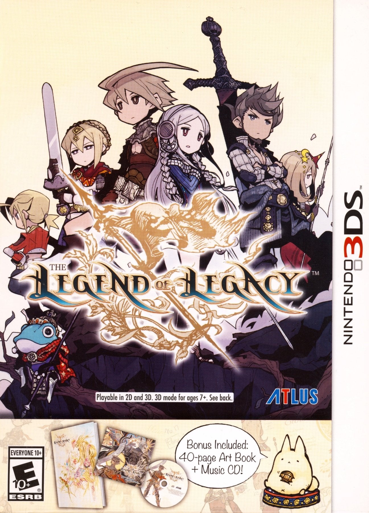 Legend of Legacy [Launch Edition] - Nintendo 3DS - Retro Island Gaming