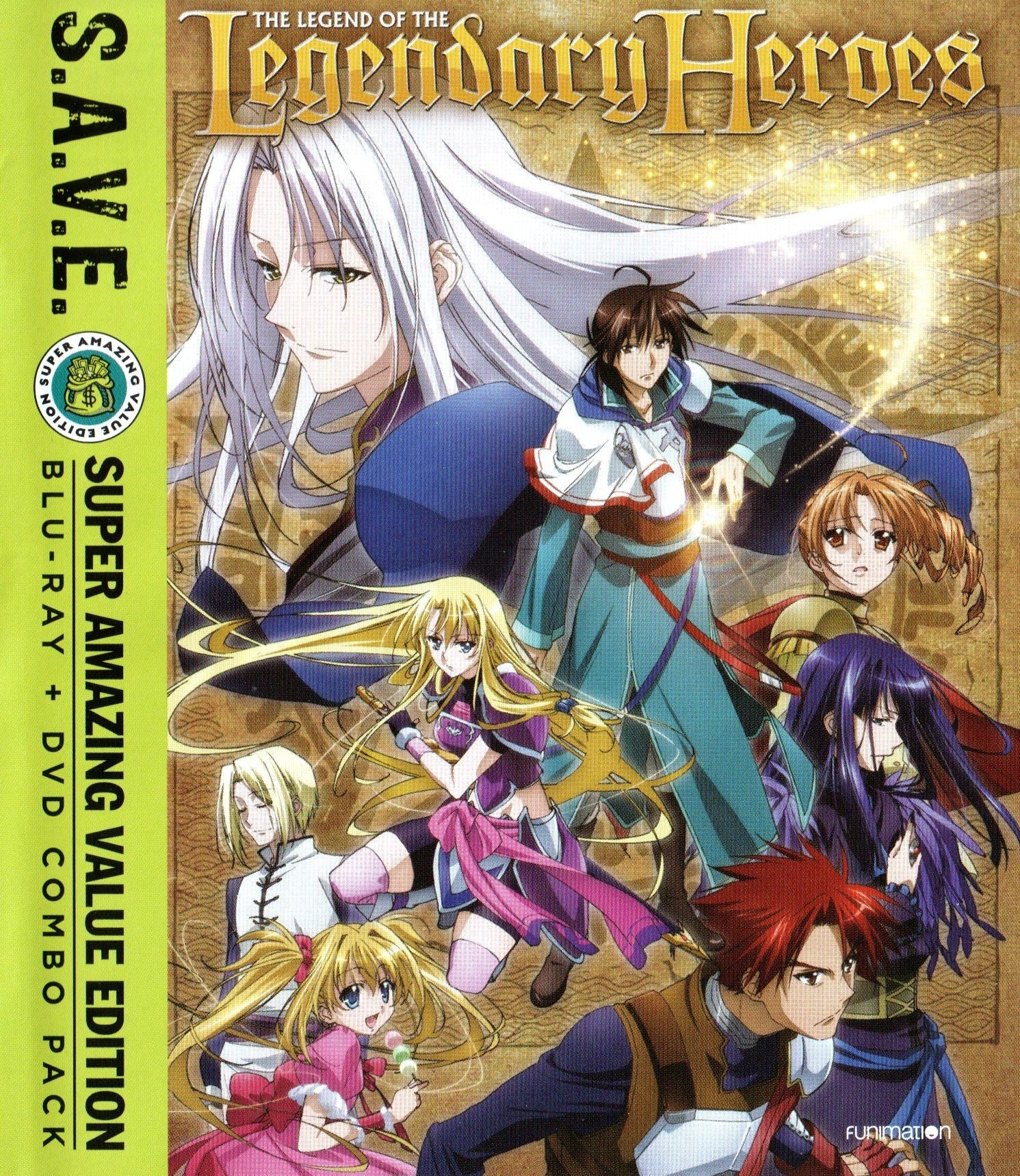 Legend of the Legendary Heroes: Complete Series (S.A.V.E.) - Blu - ray - Retro Island Gaming