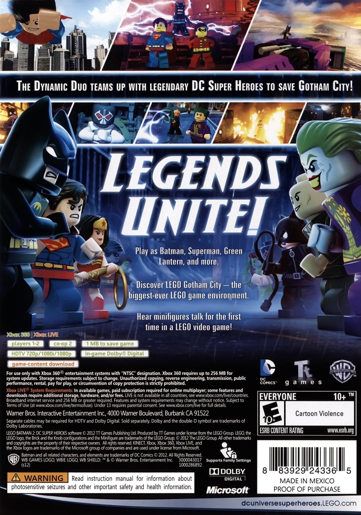 LEGO Batman 2 - Xbox 360 - Retro Island Gaming