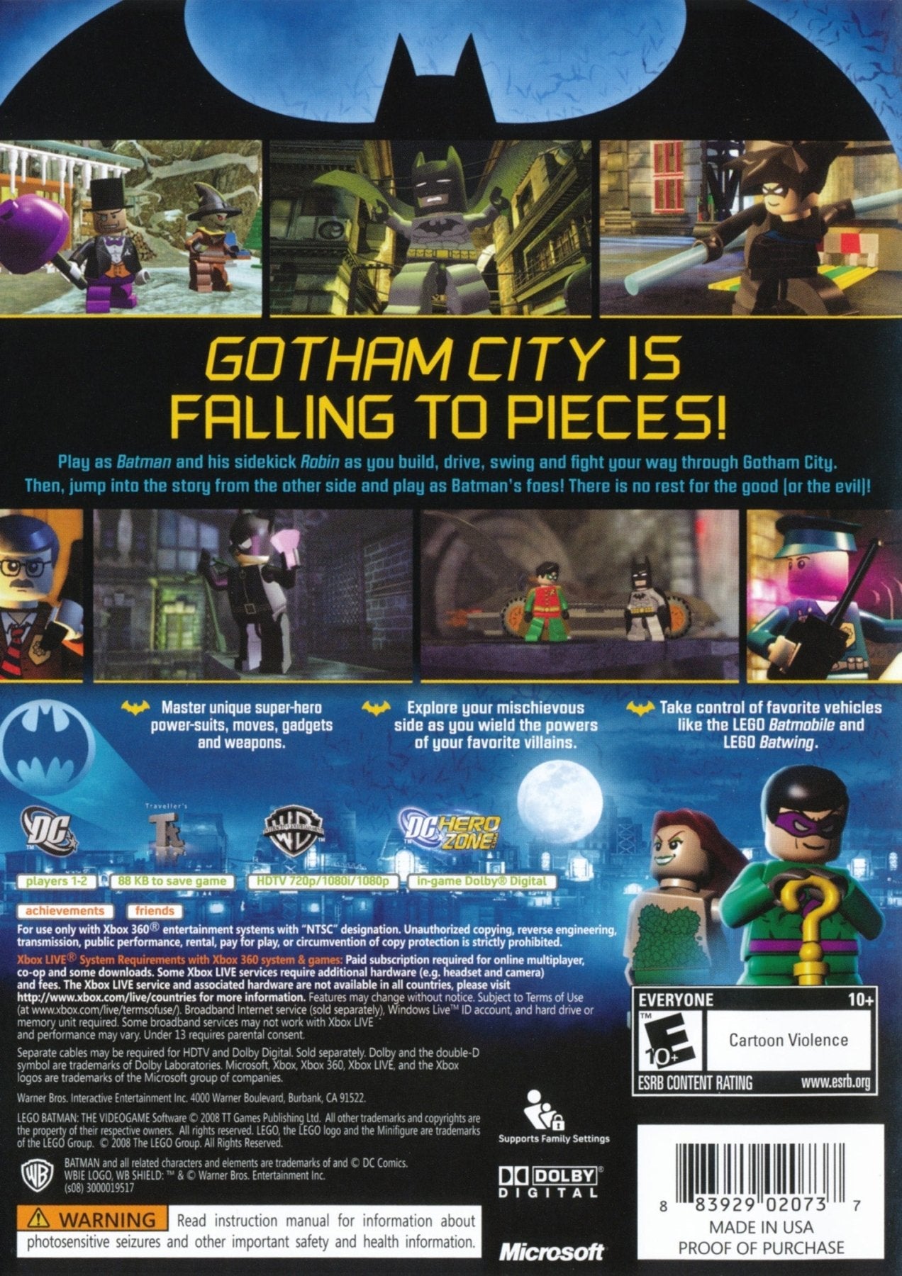 LEGO Batman The Videogame - Xbox 360 - Retro Island Gaming
