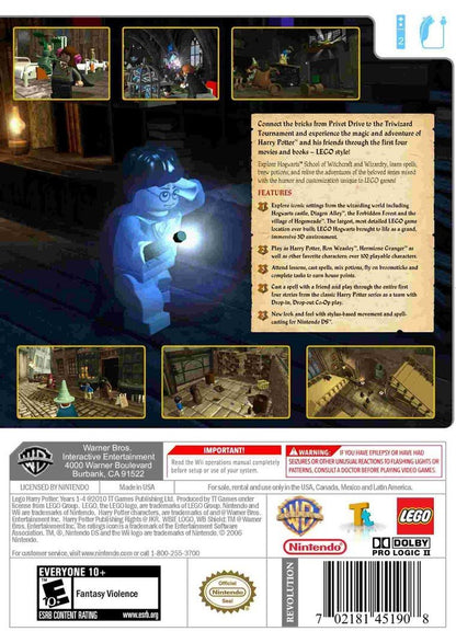 LEGO Harry Potter: Years 1 - 4 - Wii - Retro Island Gaming