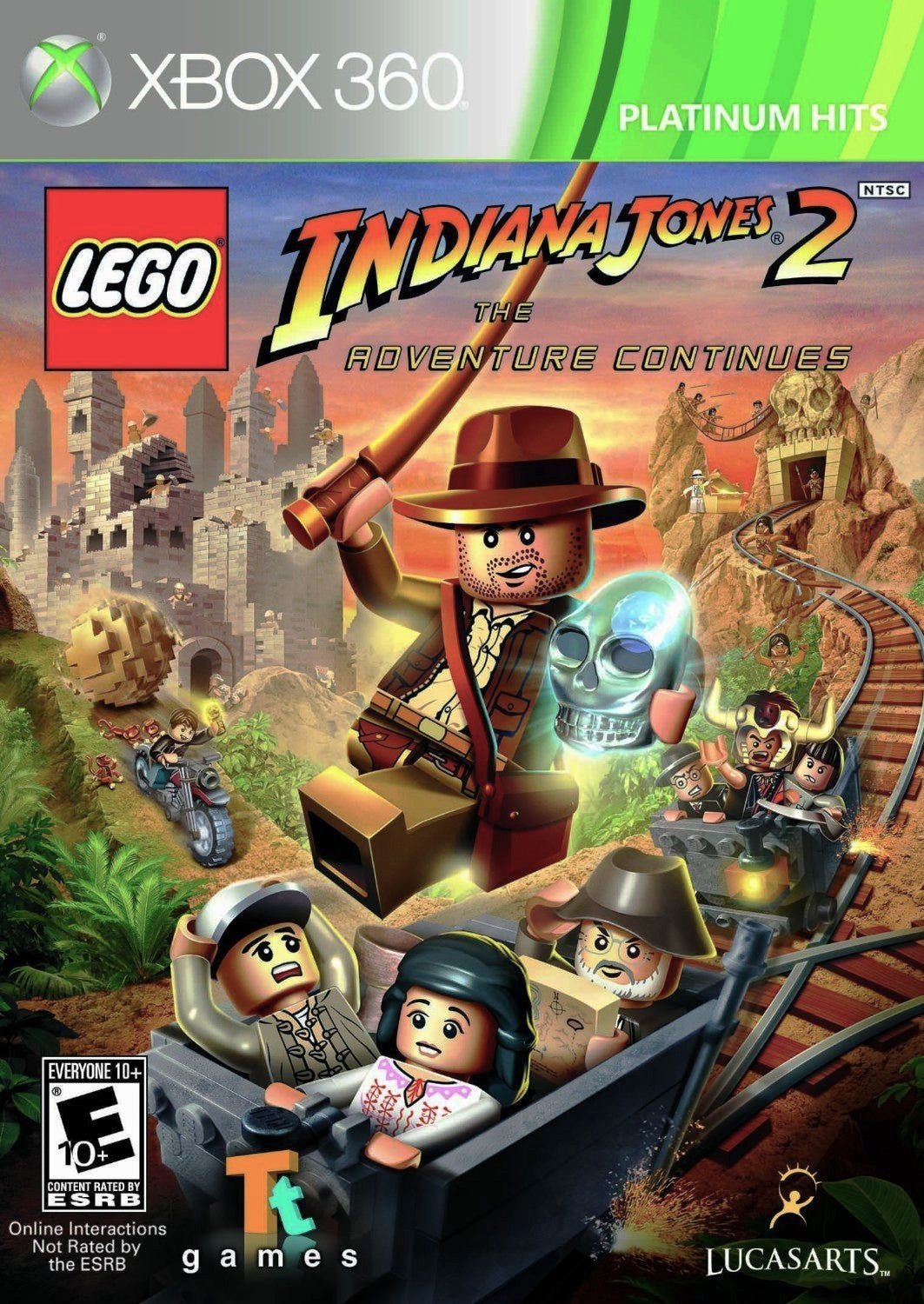 LEGO Indiana Jones 2: The Adventure Continues [Platinum Hits] - Xbox 360 - Retro Island Gaming