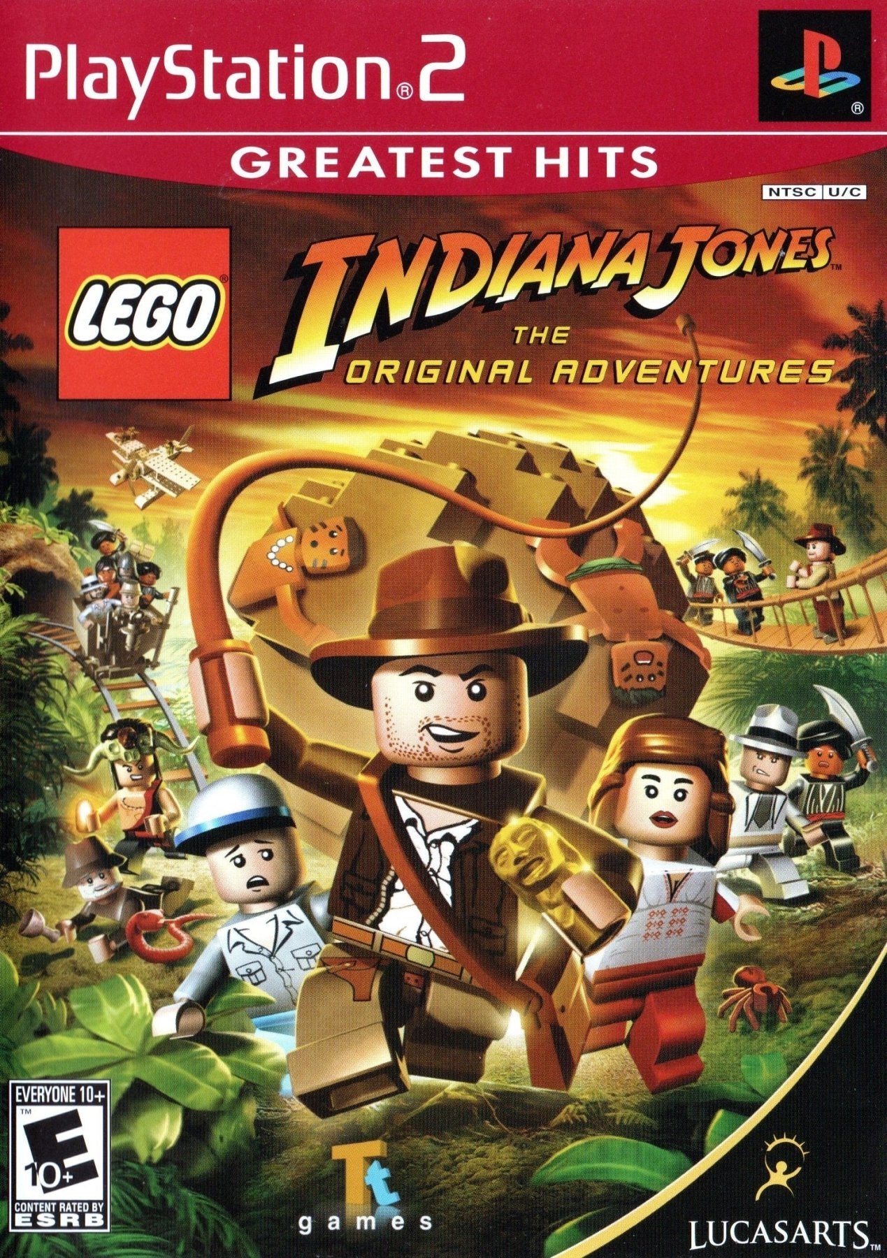 LEGO Indiana Jones The Original Adventures [Greatest Hits] - Playstation 2 - Retro Island Gaming