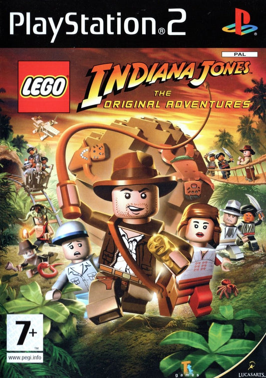 LEGO Indiana Jones: The Original Adventures - PAL Playstation 2 - Retro Island Gaming