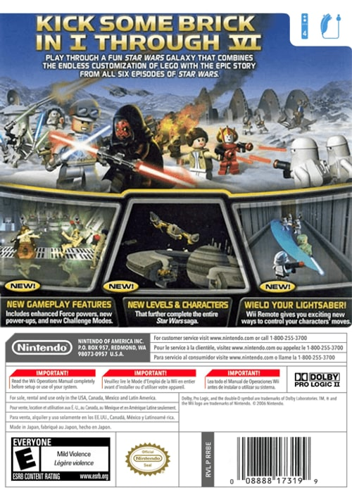 LEGO Star Wars Complete Saga - Wii - Retro Island Gaming