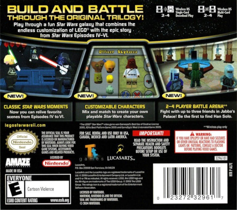 LEGO Star Wars II Original Trilogy - Nintendo DS - Retro Island Gaming